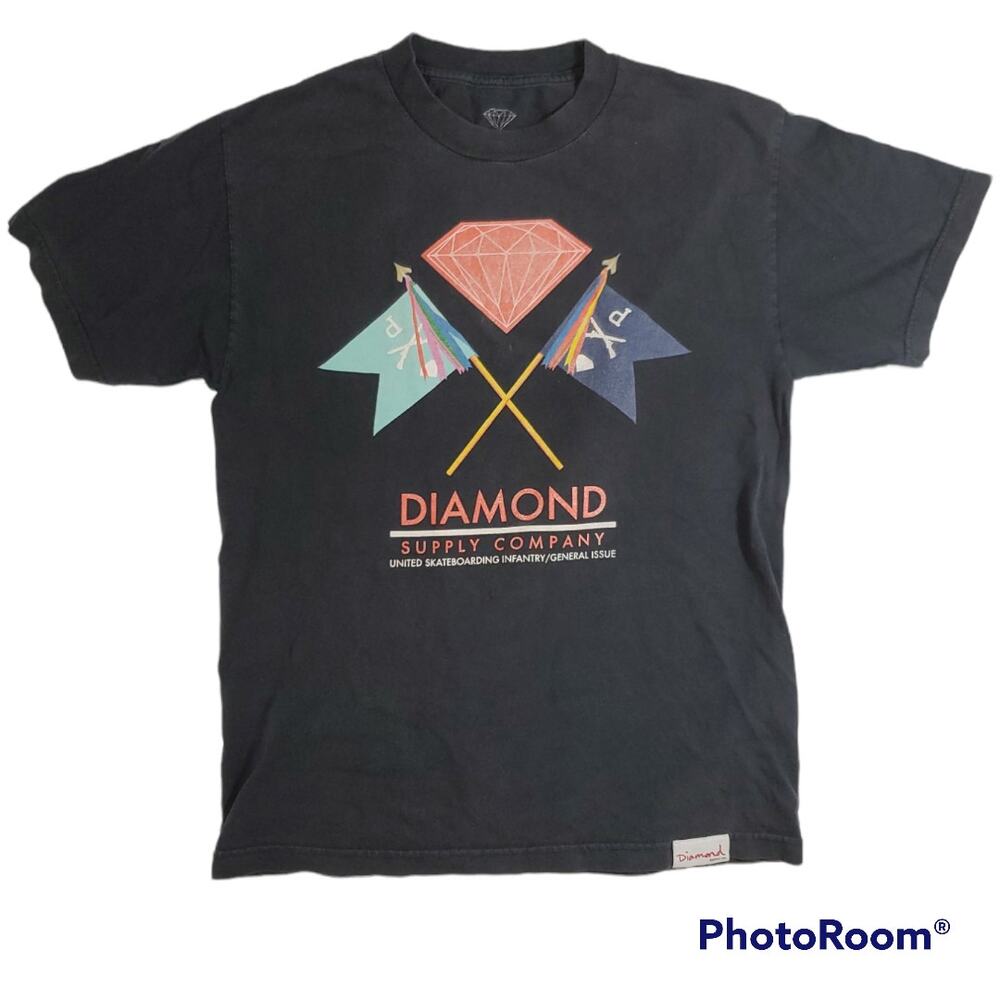 Diamond Supply Co. | US Skateboarding Infantry Graphic T-Shirt| Size M - Picture 2 of 5